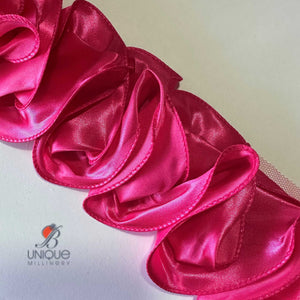 3D Ruched ribbon trims  combo