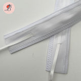 ends white  adjustable sweatbands