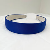 Royal Blue Satin hairband