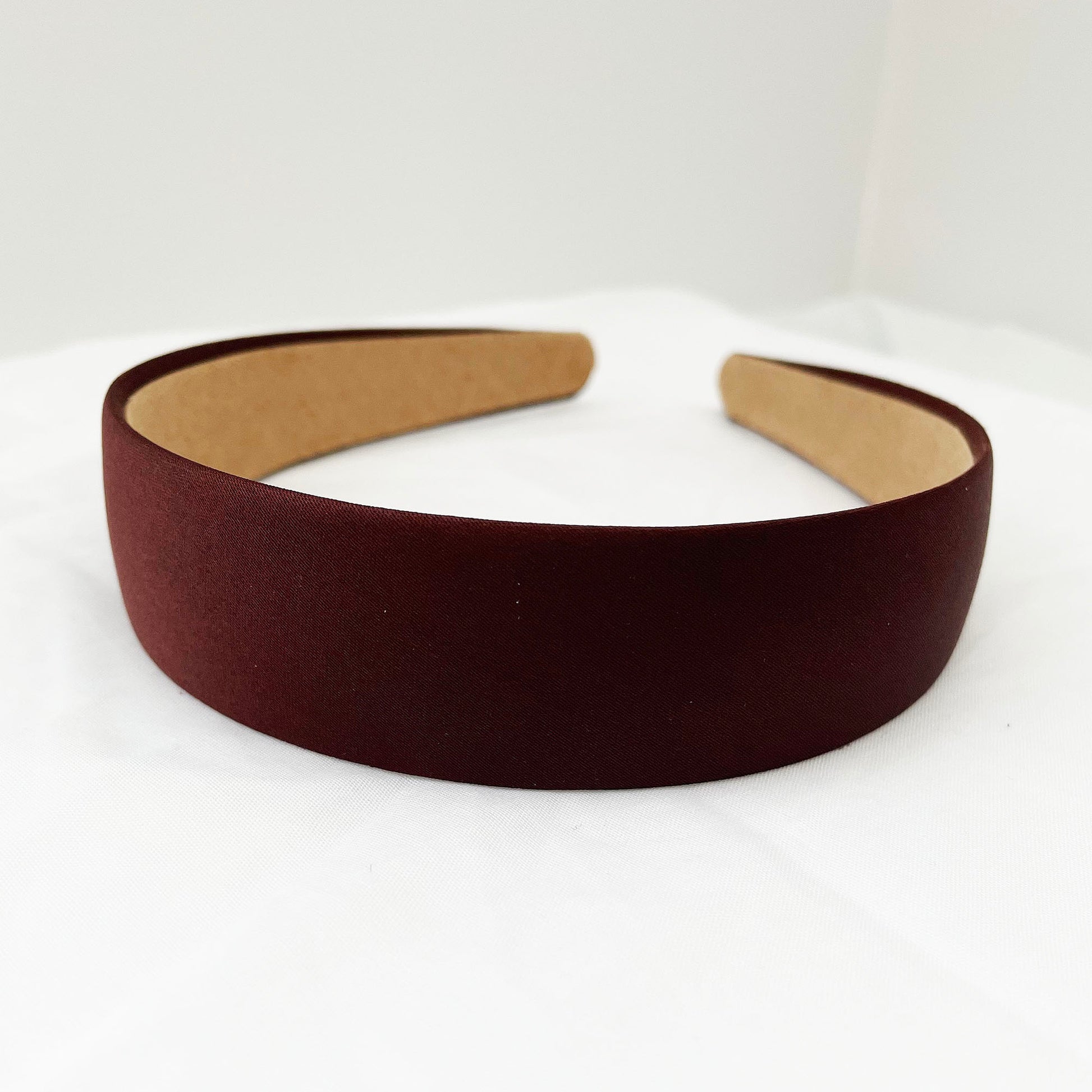 Brown Satin hairband
