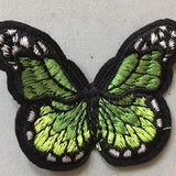 Appliques - butterflies green
