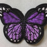 Appliques - butterflies purple