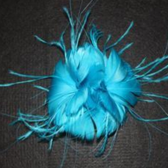 Feather Flower (YX12002) - AU - B Unique Millinery