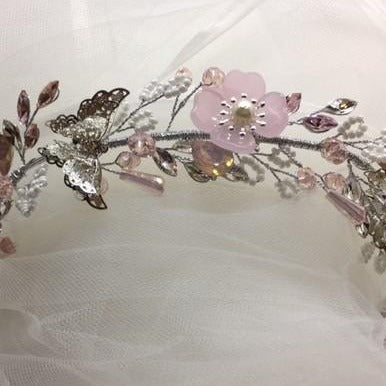 Barbara - wedding headpiece