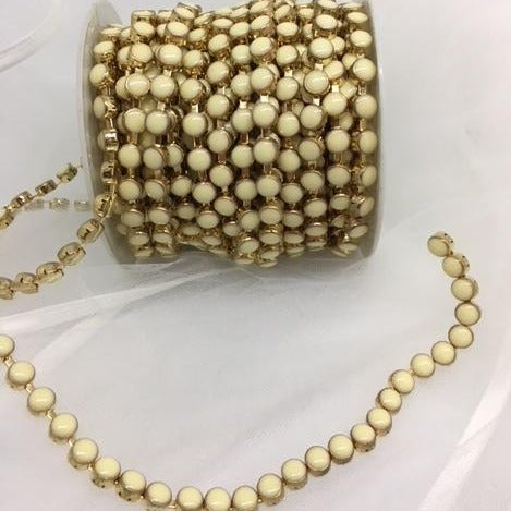 cream Bead Trimming