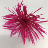 Biot Feather Star Flower on Wire - AU - B Unique Millinery
