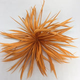 turmeric Biot Feather Star Flower on Wire