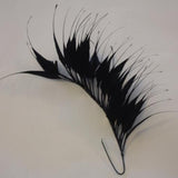 Spikey Feather Mounts (F201501) black