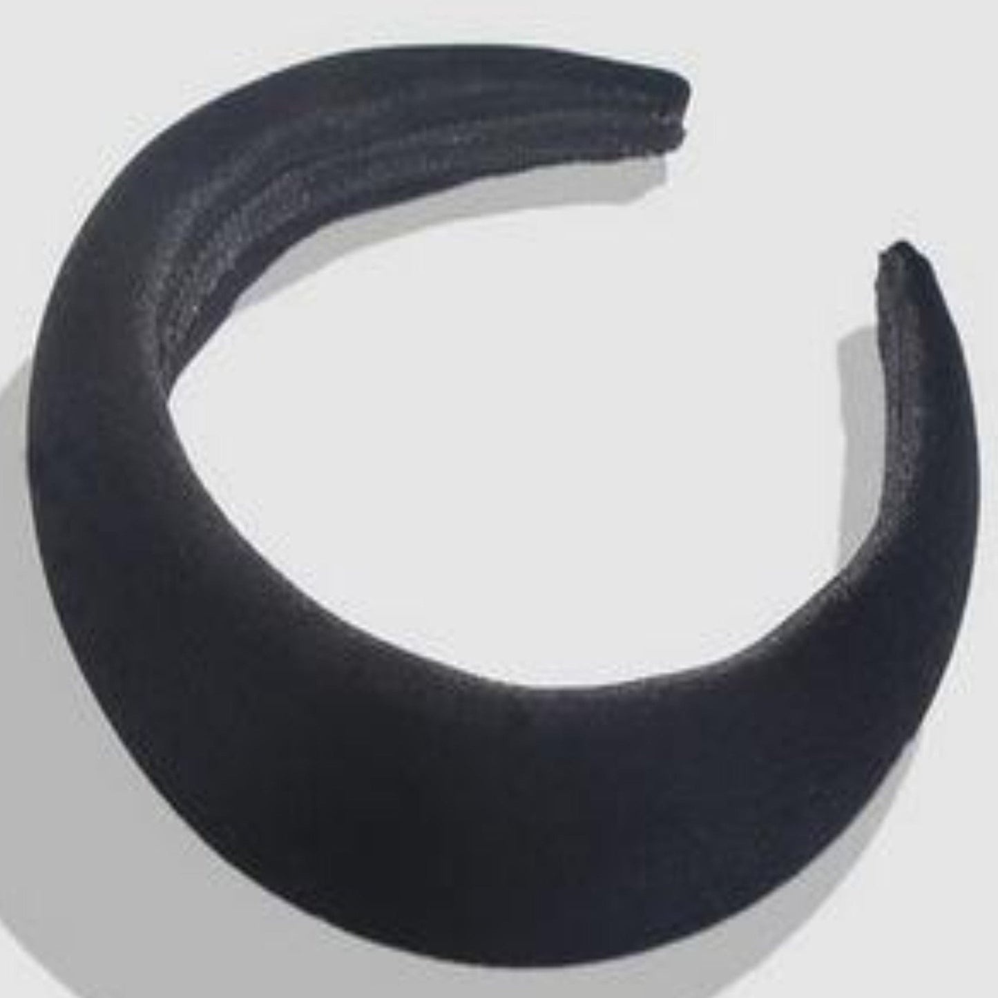 Velvet Padded Headbands - US - B Unique Millinery Black