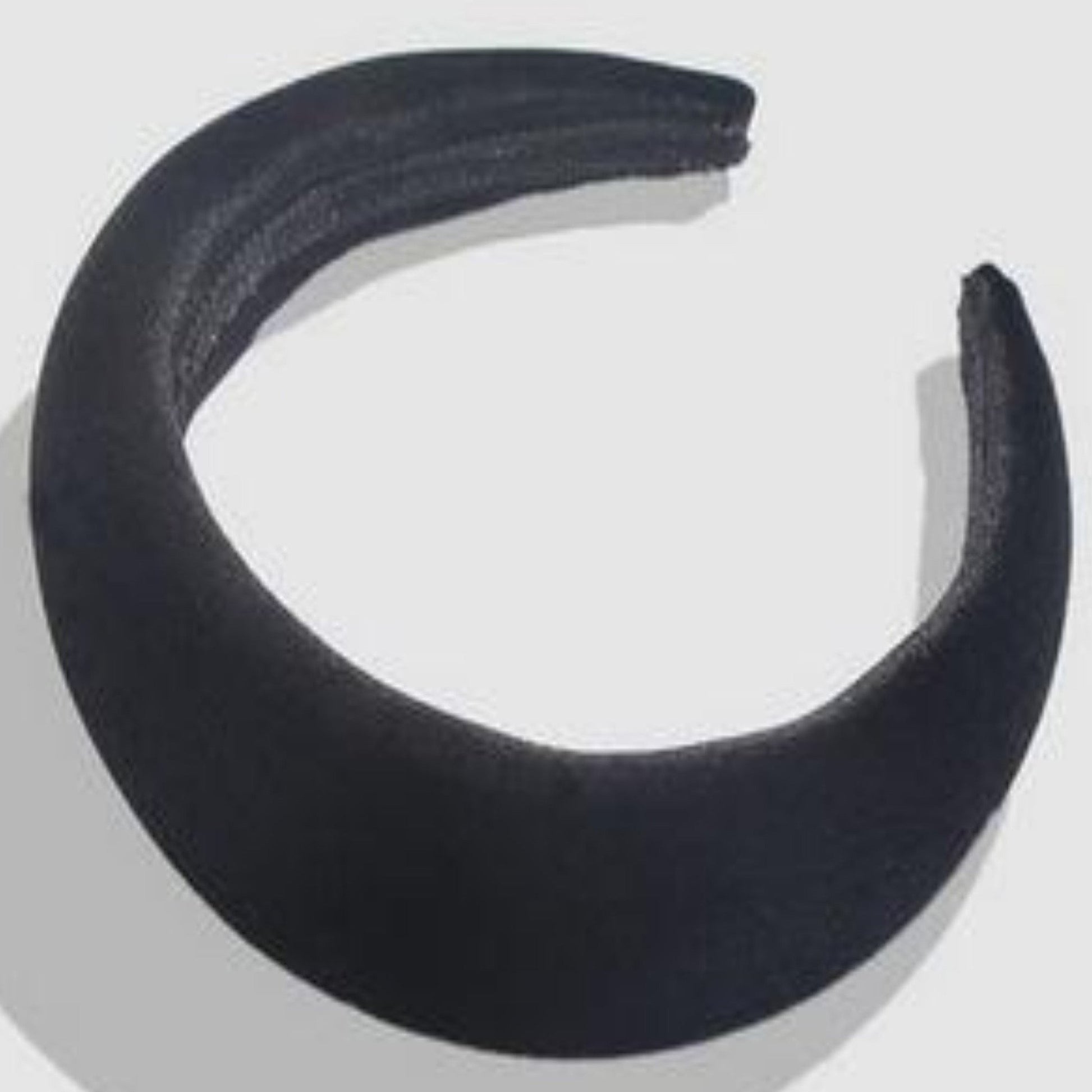 Velvet Padded Headbands - US - B Unique Millinery Black