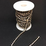 Bling Chain - black in gold