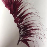 Spikey Feather Mounts (F201501) burgundy