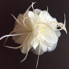 Feather Flower (YX12081) - AU - B Unique Millinery