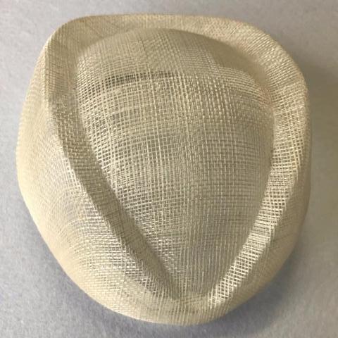 Sinamay Hostess [14cm] Base - AU - B Unique Millinery