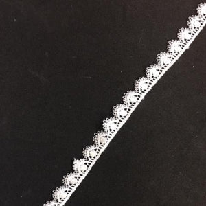 Lace Trim 05 - Dainty Dot Edge - AU - B Unique Millinery