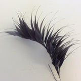 Spikey Feather Mounts (F201501) dark grey