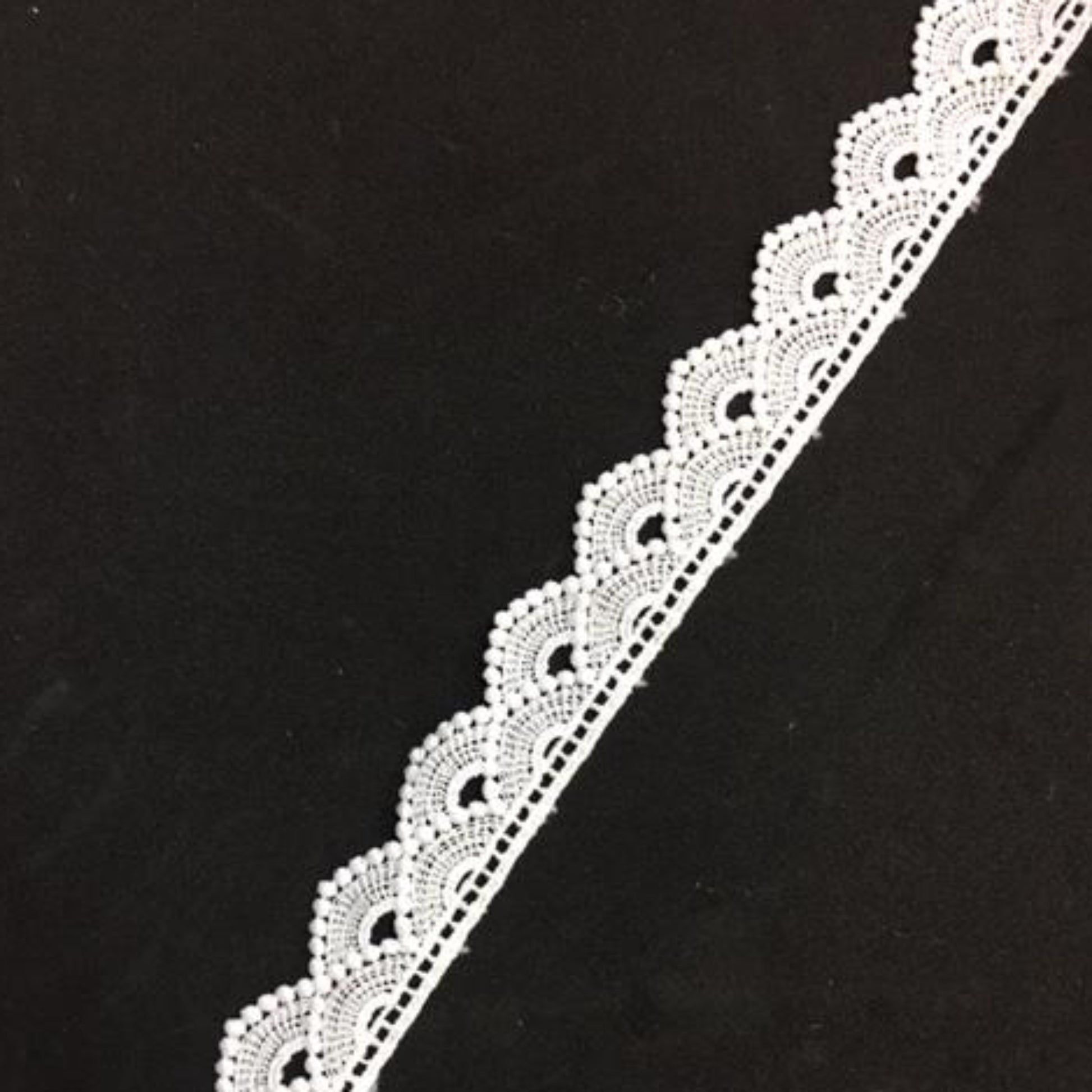 Lace Trim 10 - Double Fan Trim - AU - B Unique Millinery