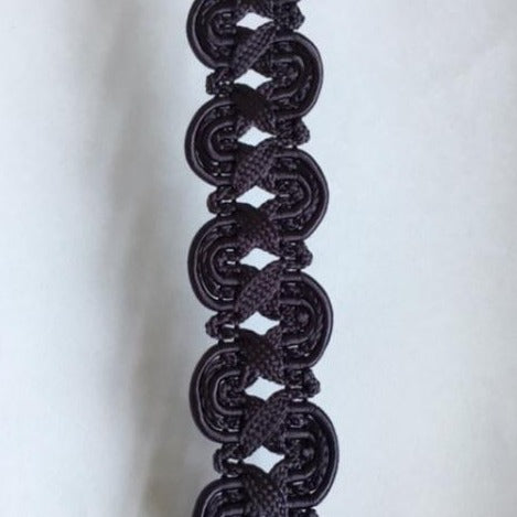 Braid Loops - double grey cross loops