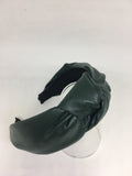 Faux Leather Top Knot Headbands - AU - B Unique Millinery