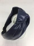 Faux Leather Top Knot Headbands - AU - B Unique Millinery