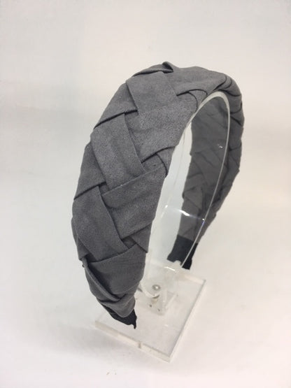 Faux Suede Plaited Headbands - AU - B Unique Millinery