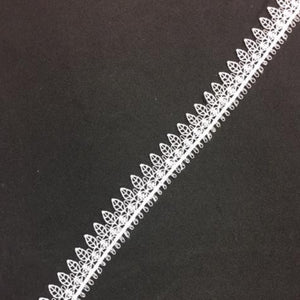 Lace Trim 02 - Fine Leaf Edge - AU - B Unique Millinery