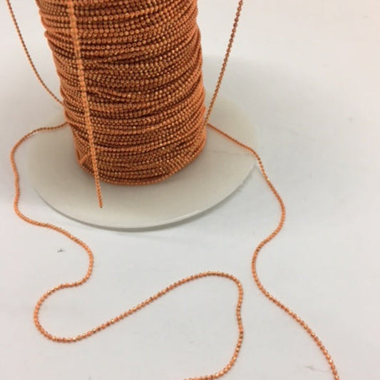 Fine Orange and Gold Chain - AU - B Unique Millinery