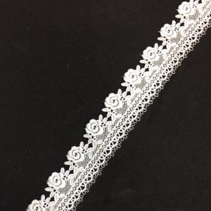Lace Trim 11 - Flower and Loop Edge Trim - AU - B Unique Millinery