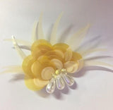 Laser Cut Sequin Flowers - Lon - B Unique Millinery