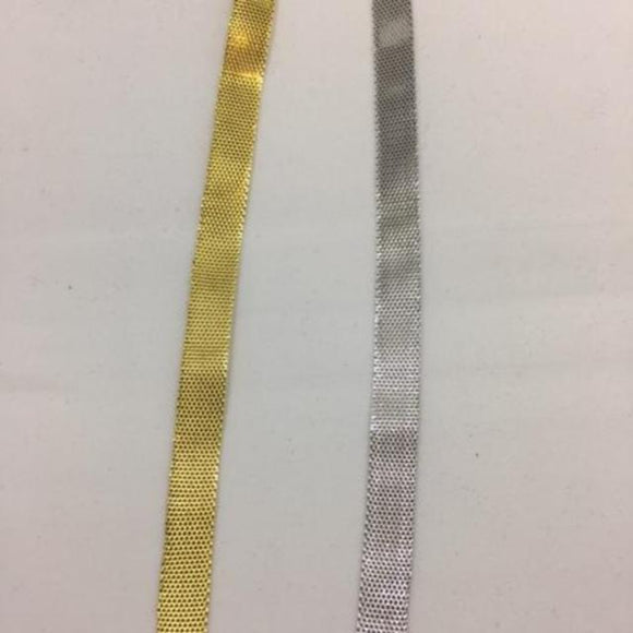 Metallic Ribbon - Lon - B Unique Millinery