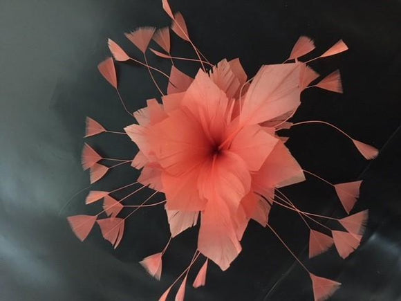 Trimmed Goose Feather Flower (EF215) - AU - B Unique Millinery