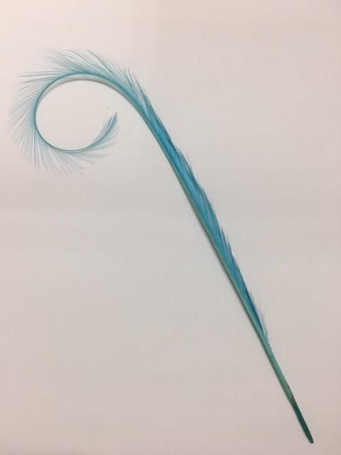Curly Burnt Pheasant Feathers - AU - B Unique Millinery