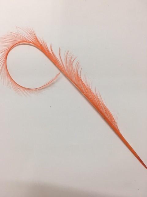 Curly Burnt Pheasant Feathers - AU - B Unique Millinery