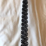Braids - black loop scrolls