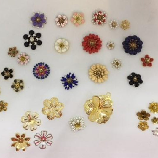 Metal Flower Range - AU - B Unique Millinery