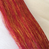 Silk Abaca shimmer red