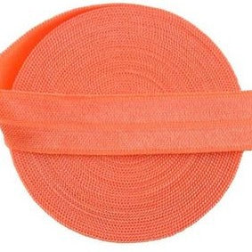 neon tanger Fold Over - Spandex Satin Binding