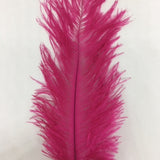 Ostrich Blondine Feather Small pink peacock