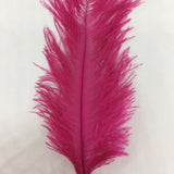 Ostrich Blondine Feather Small pink peacock