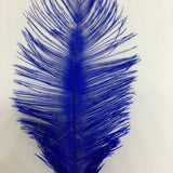 Ostrich Blondine Feather Small royal blue