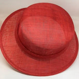 "Red Hat" Sinamay Hat Bases - AU - B Unique Millinery