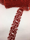 Velvet Laser Cut Trims - AU - B Unique Millinery