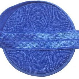 royal blue Fold Over - Spandex Satin Binding