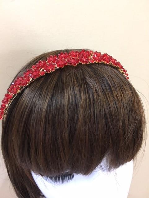 Red Headpieces - AU - B Unique Millinery