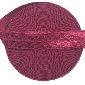 scarlet Fold Over - Spandex Satin Binding
