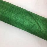 emerald green sinamay - range of abaca products