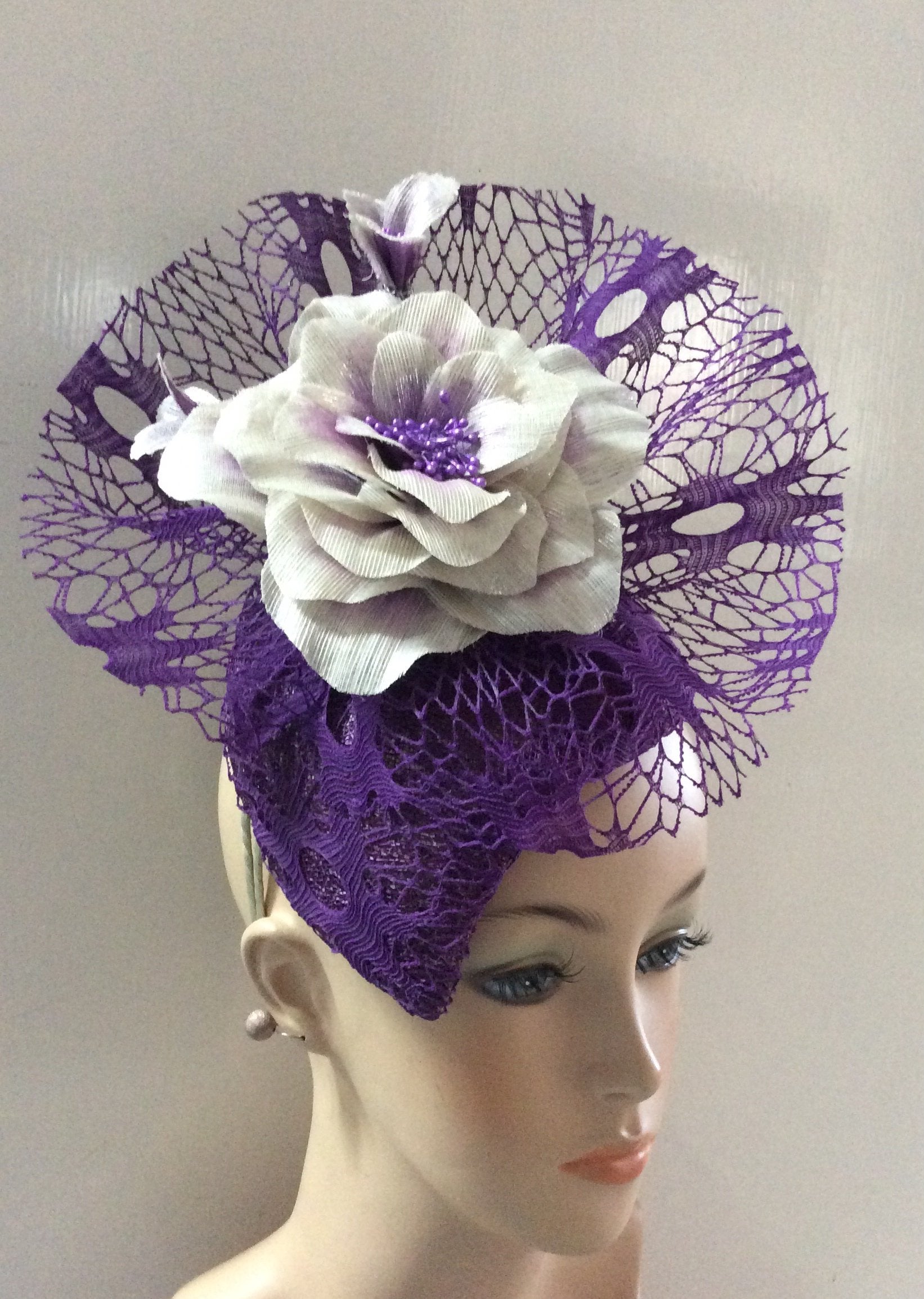 Stiff Cobweb Weave - AU - B Unique Millinery