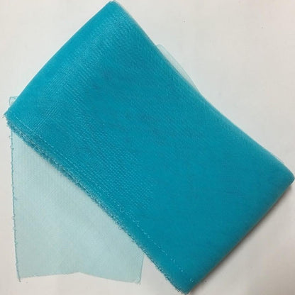 aqua 6" / 16cm Plain Crinoline with Draw-String 