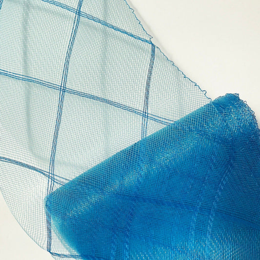 aqua 6" / 16cm Criss Cross Crinoline with Draw-String
