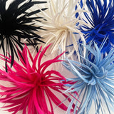Feather Flower: Biot Star Flower on Wire - CA